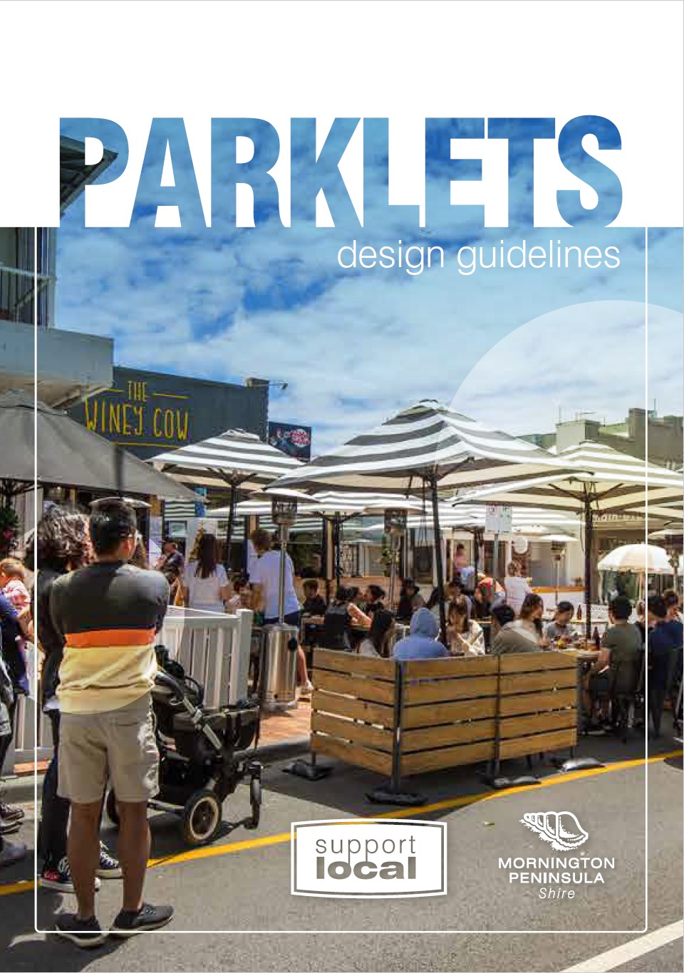 Parklets Design Guidelines Cover