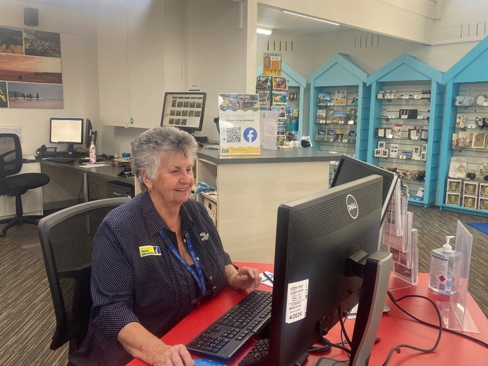 Mornington Peninsula Visitor Information Centre volunteer.jpg