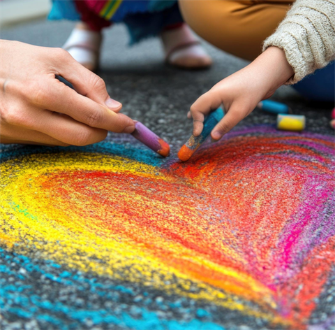 Rainbow heart drawn in chalk.png