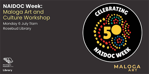 Event details and NAIDOC Week 2026 imagery