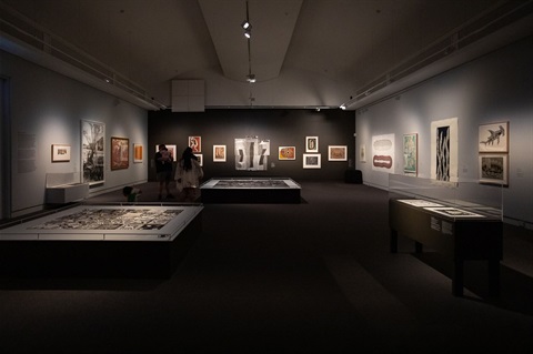 1.2 Unfolding First Nations Works on Paper install, 2025, photo Kinfolk Imagery (2).jpg